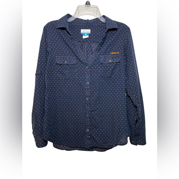 Columbia Sportswear Auburn University Women's Medium Blouse, Auburn Tigers - Picture 1 of 8